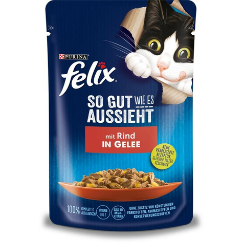 Nestle Katze,Fel. Pb Sgwea Rind    85gp