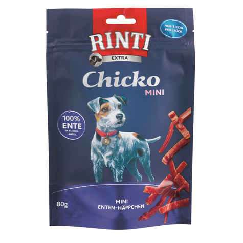 Finnern Rinti Snacks,Rin.Extrachicko Mini Ente  80g