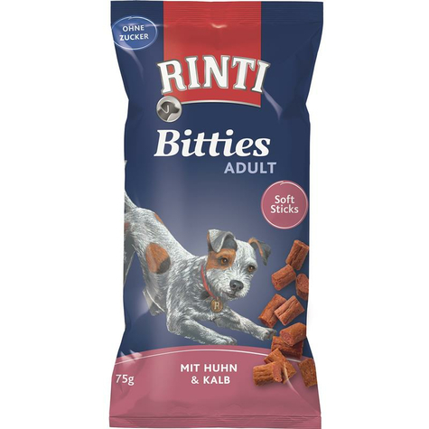 Finnern Rinti Snacks,Rinti Bitties Huhn+Kalb 75g