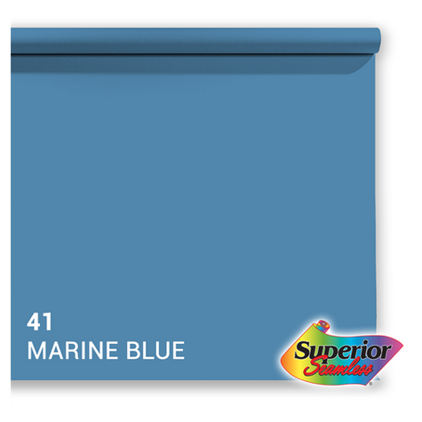 Superior Hintergrund Papier 41 Marine Blue 2,72 X 11m