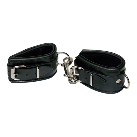 Handschellen : Leather Cuffs