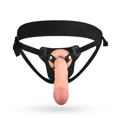 Strap On : Realistic Dildo With Harness