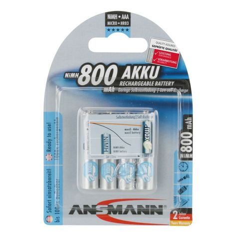 Battery Ansmann Micro 800mah