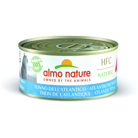 Almo Nature Cat Natural - Atlantic Tuna 150g Can