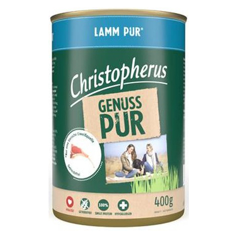 Christopherus Pure Lamb 400g Can