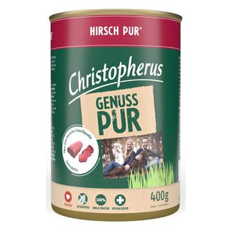 Christopherus Pur Hirsch 400g-Dose