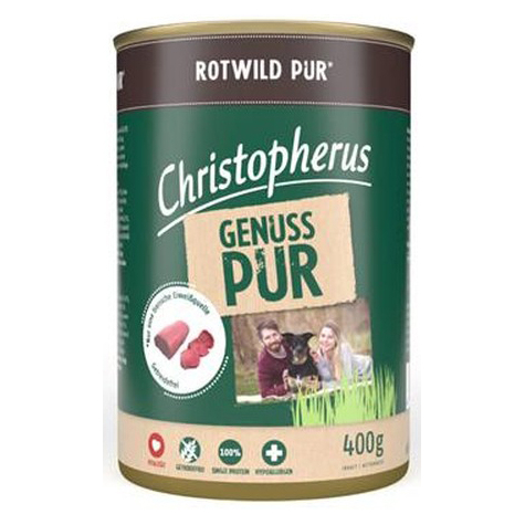 Christopherus Pur Rotwild 400g-Dose