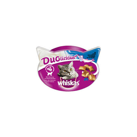 Whiskas Snack Duolicious With Salmon & Yogurt 66g