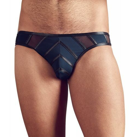 Sexy Herrenunterhose   Blau/Schwarz