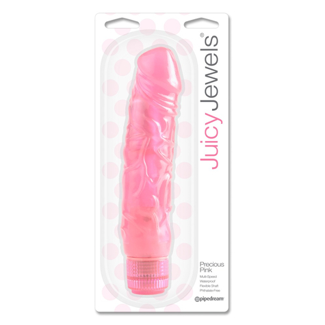 Vibrator Mit Klitorisreizer Jj Precious Pink