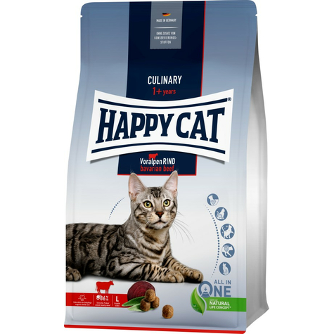 Happy Cat Culinary Adult Voralpen Rind 1,3 Kg