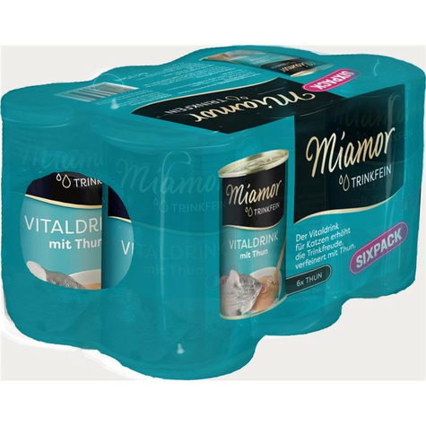 Miamor Trinkfein Vitaldrink Tuna Sixpack 6x135ml
