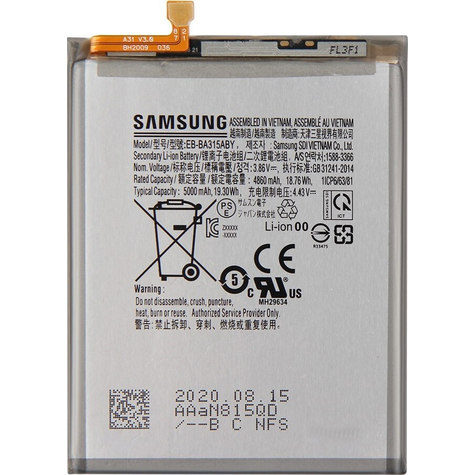 Samsung Eb-Ba315 Lithium Ionen Akku A315f Galaxy A31 2020 5000mah