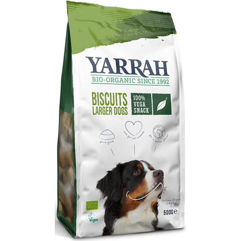 Yarrah Dog Biscuits Groß 500g