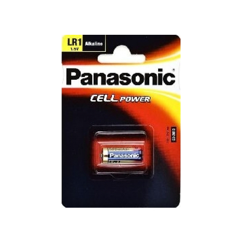 Panasonic Batterie Alkaline Lr1 N Lady 1.5v Blister (1-Pack) Lr1l/1be
