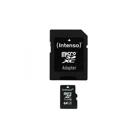 Microsdxc 64gb Intenso +Adapter Cl10 Blister