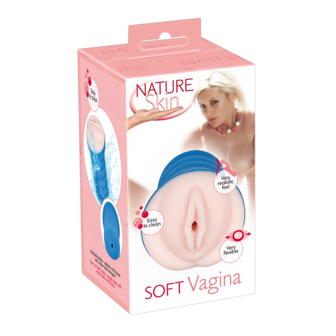 Masturbator Nature Skin Soft Vagina