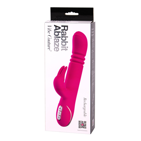 Vibe Couture Rabbit Ablaze Pin Vibrator