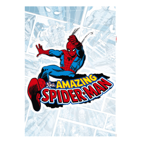 Wandtattoo - Spider-Man Comic Classic  - Größe 50 X 70 Cm