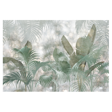 Vlies Fototapete - Paillettes Tropicales - Größe 368 X 248 Cm