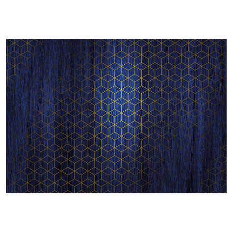 Vlies Fototapete - Mystique Bleu - Größe 400 X 280 Cm