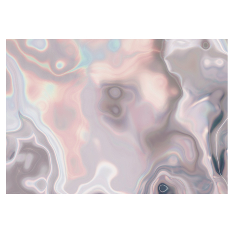 Vlies Fototapete - Shimmering Waves - Größe 400 X 280 Cm