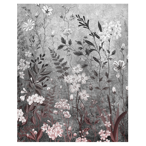 Vlies Fototapete - Moonlight Flowers  - Größe 200 X 250 Cm