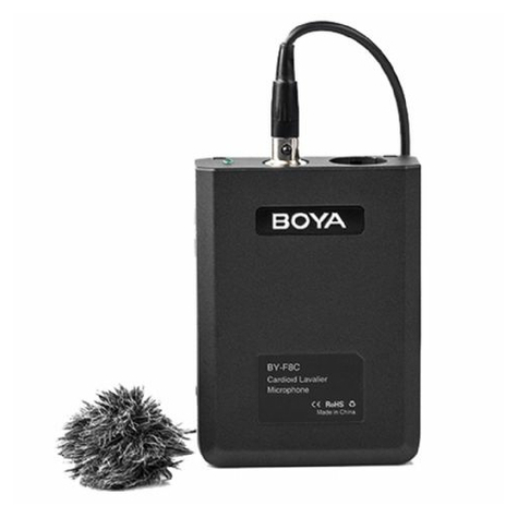 Boya Cardioid Lavalier-Mikrofon By-F8c Für Video Oder Instrumente