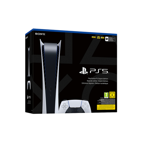 Sony Playstation 5 Ps5 Digital Edition Cfi-1216b
