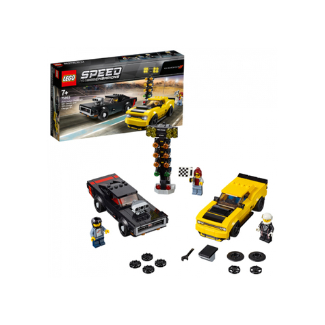 Lego Speed Champions - 2018 Dodge Challenger Demon & 1970 Charger (75893)