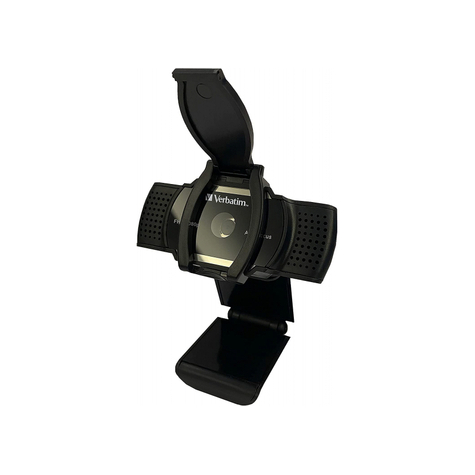 Verbatim Webcam Mit Mikrofon Awc-01 Full Hd 1080p Autofokus Retail 49578