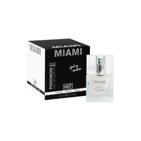 Massagekerzen : Hot Pheromon Parfum Miami Man 30 Ml